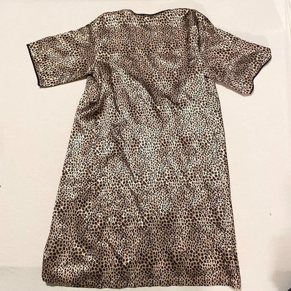 Natori Leopard Print Robe Kimono and Nightgown Womens Size 1X - Picture 15 of 16